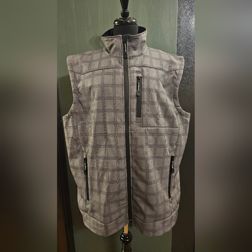 Roper Plaid Vest